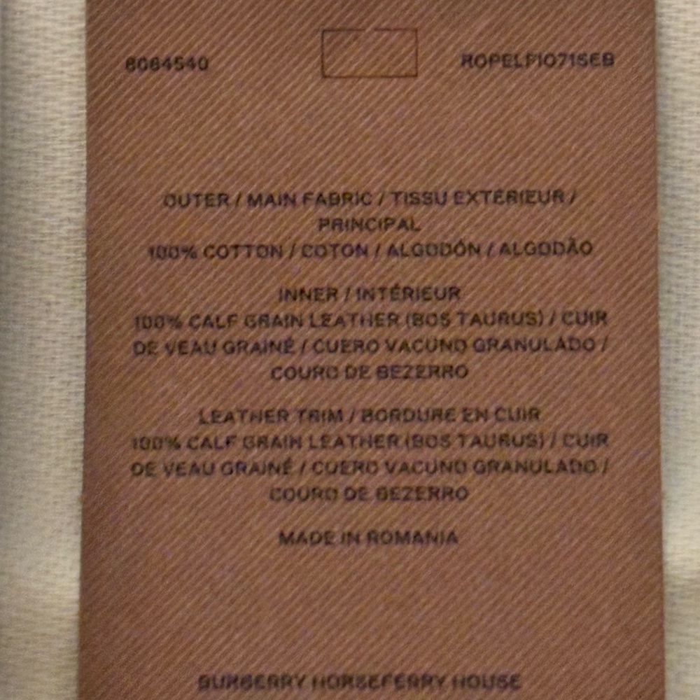 Burberry NWT Plaid Card Holder & Dust Bag - Picture 6 of 6